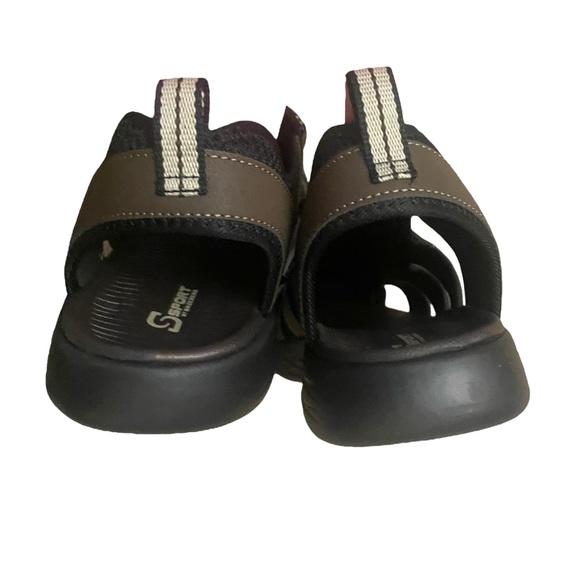 NEW MEN’S Sandals Sketchers Brown & Black - Picture 11 of 15